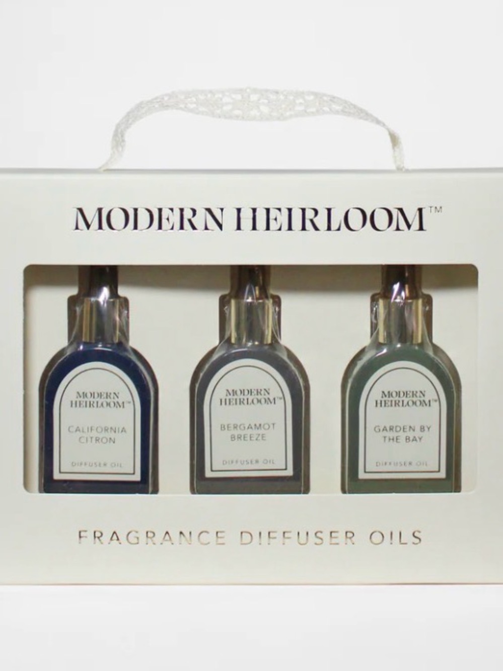 Fragrance Diffuser Oils Set - Blue, Gray, Green
